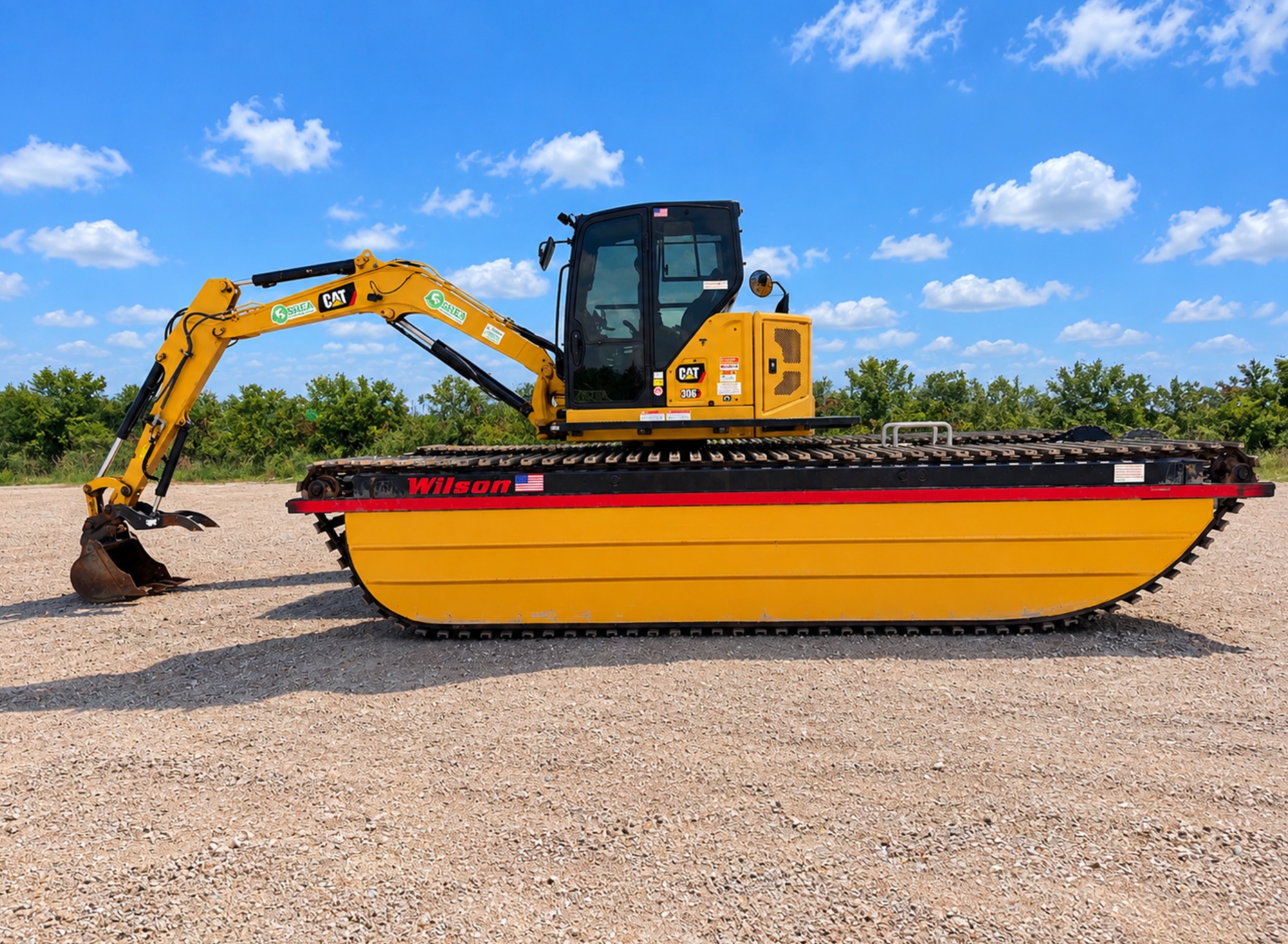 2023 CAT 306 CR Amphibious Excavator